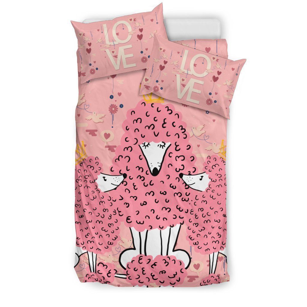 Poodle Bedding Set