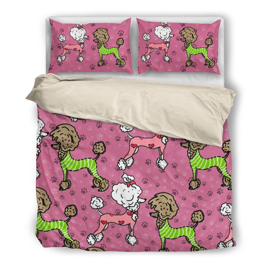 Poodle Bedding Set