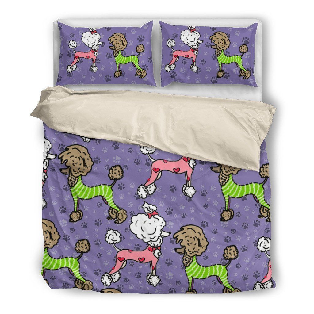 Poodle Bedding Set