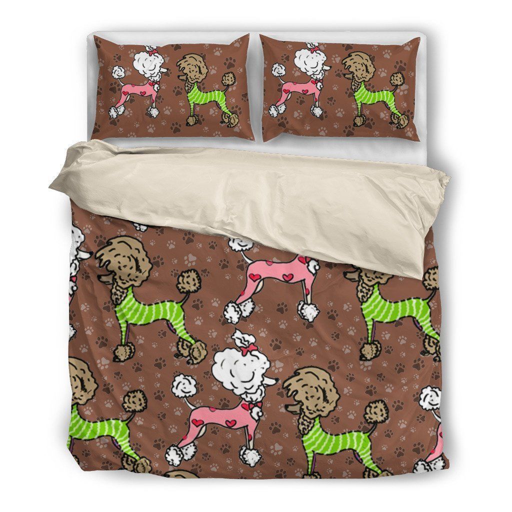 Poodle Bedding Set