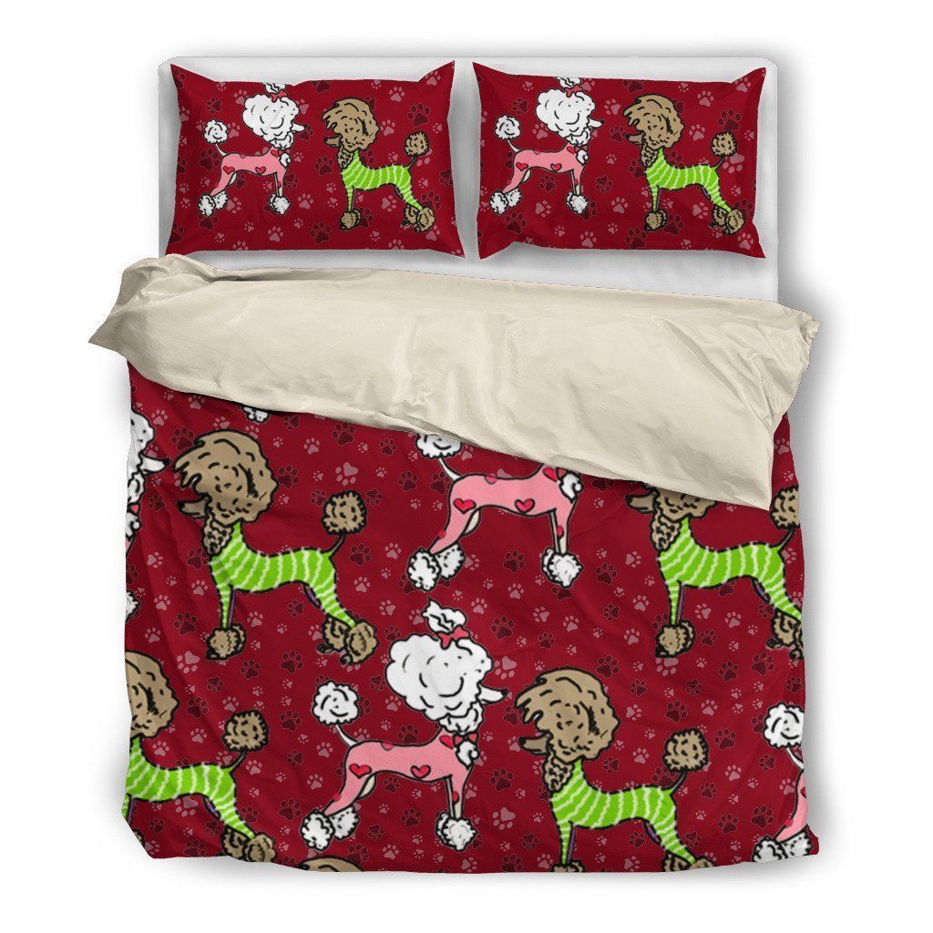 Poodle Bedding Set