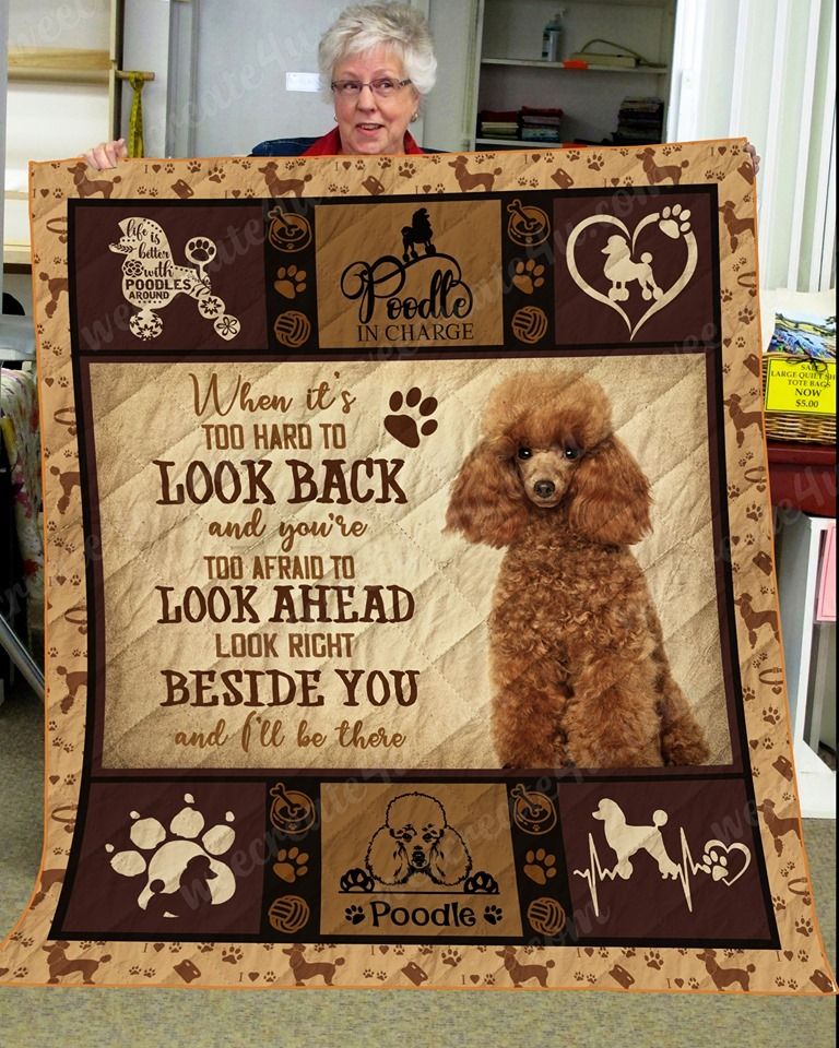 Poodle Call Me Maybe Quilt Blanket DHC31121149TD