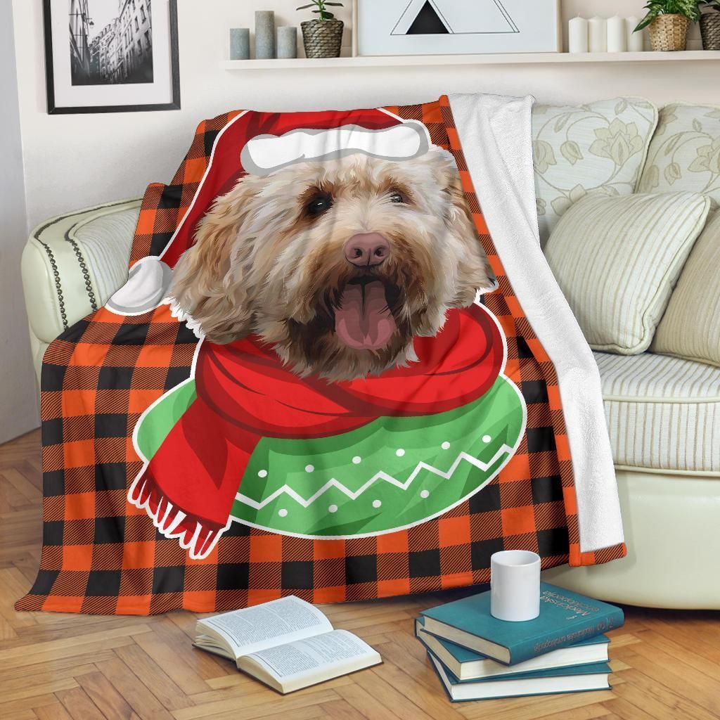 Poodle Sherpa Fleece Blanket