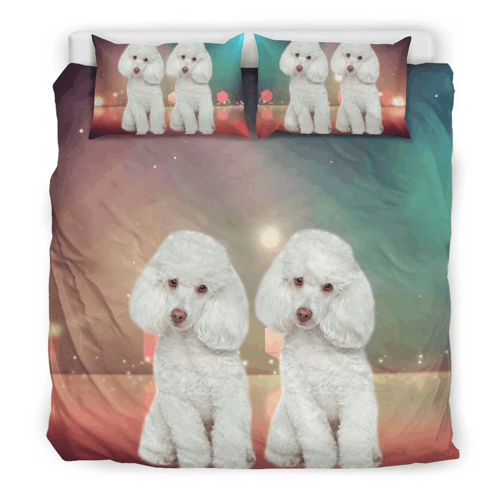 Poodle Dog Bedding Set