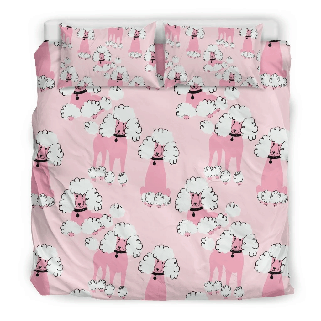 Poodle Dog Bedding Set