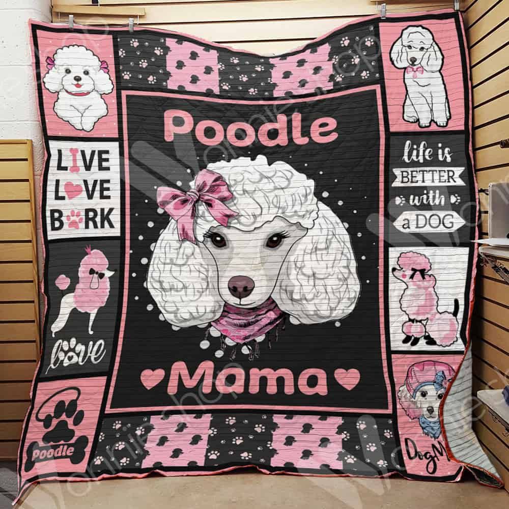 Poodle Dog Quilt Blanket DHC0102925TD