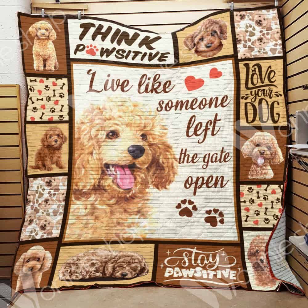 Poodle Dog Quilt Blanket DHC0102939TD