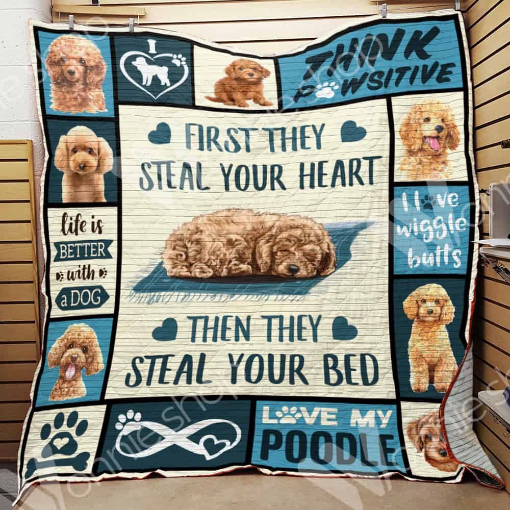Poodle Dog Quilt Blanket DHC0602815TD