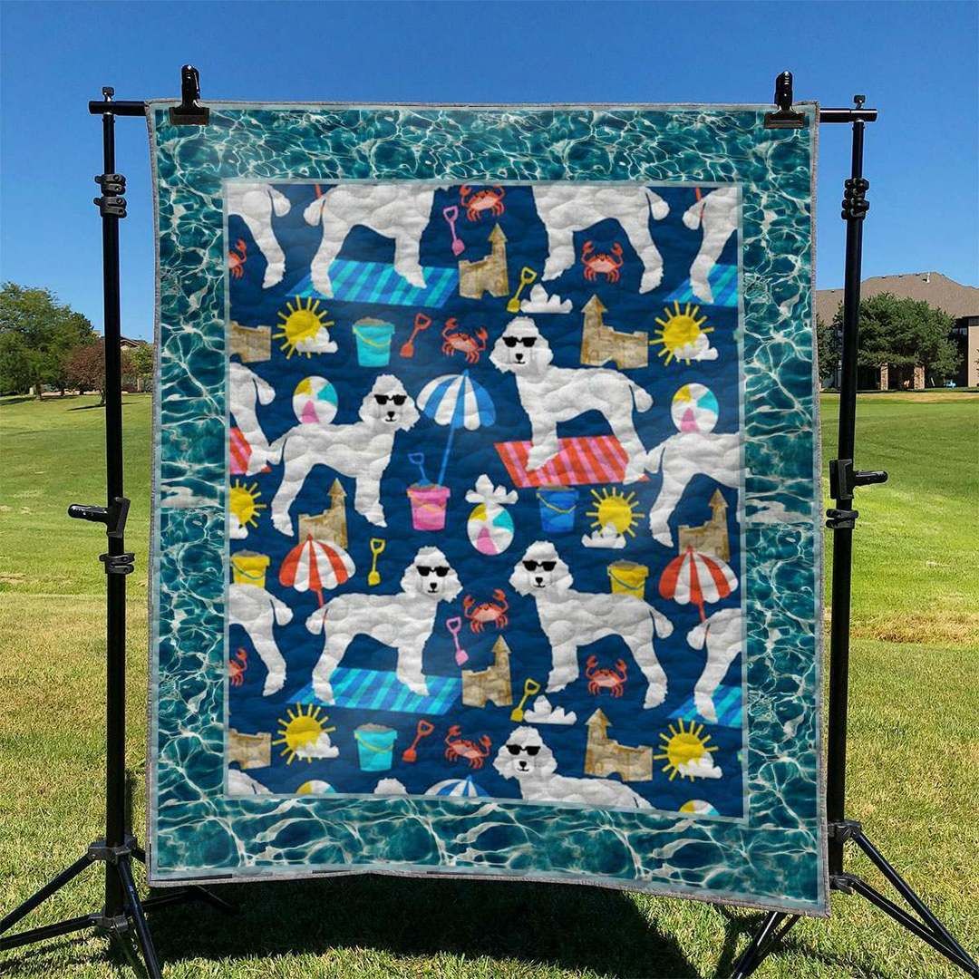 Poodle Dog TD2709557 Quilt Blanket