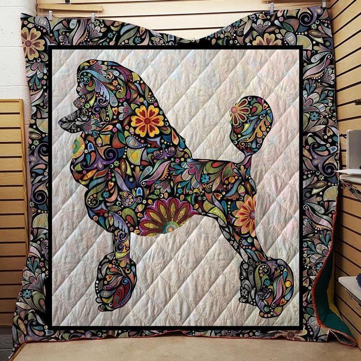Poodle DTC2410224 Quilt Blanket