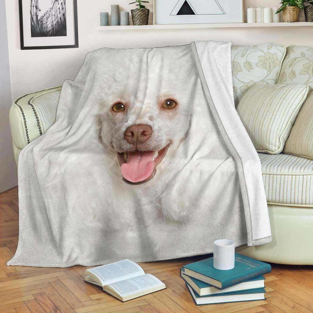 Poodle Face Hair Blanket