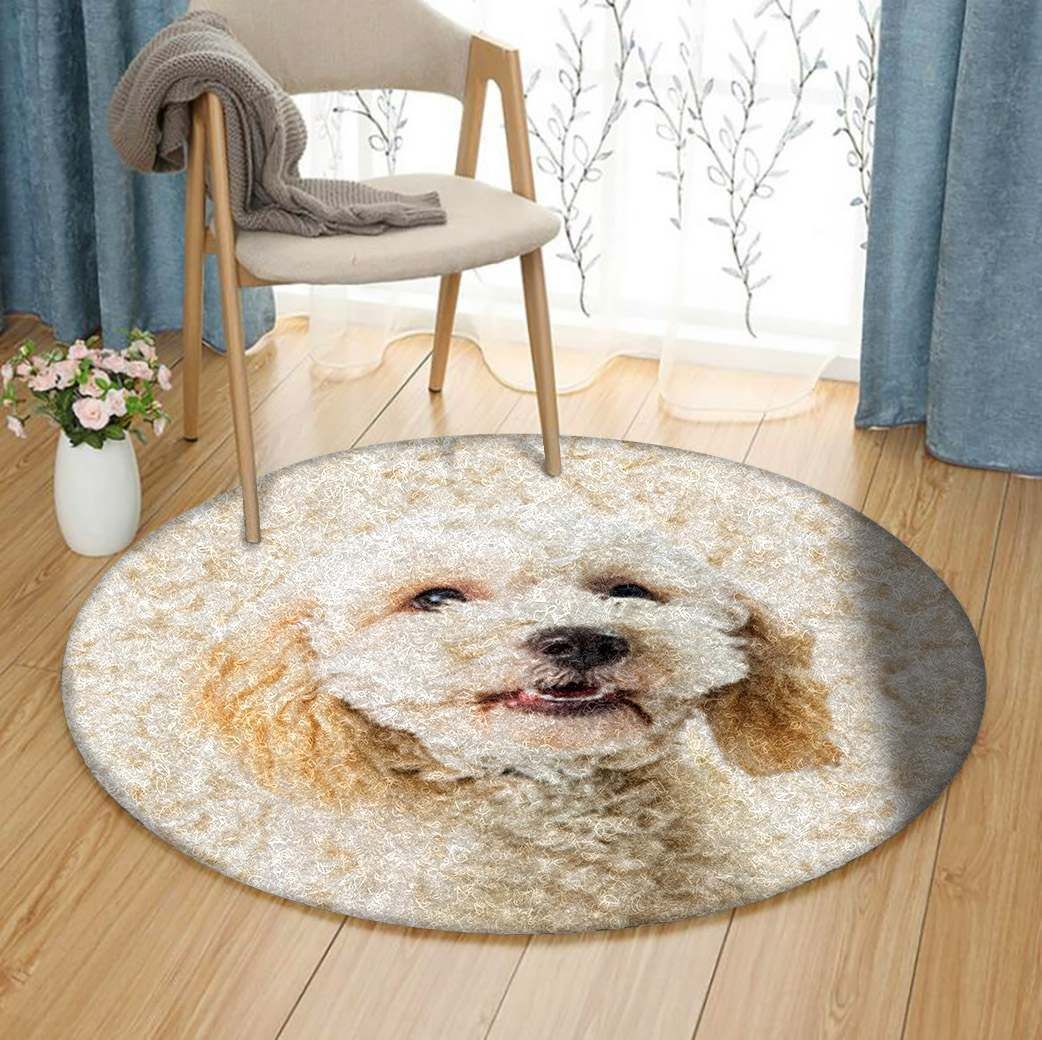 Poodle Round Carpet