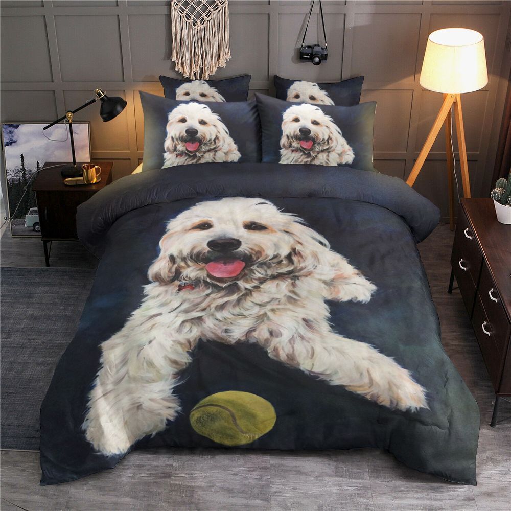 Poodle Bedding Set