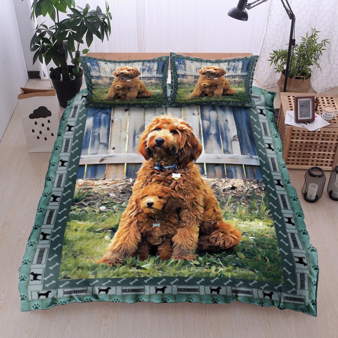 Poodle Bedding Set