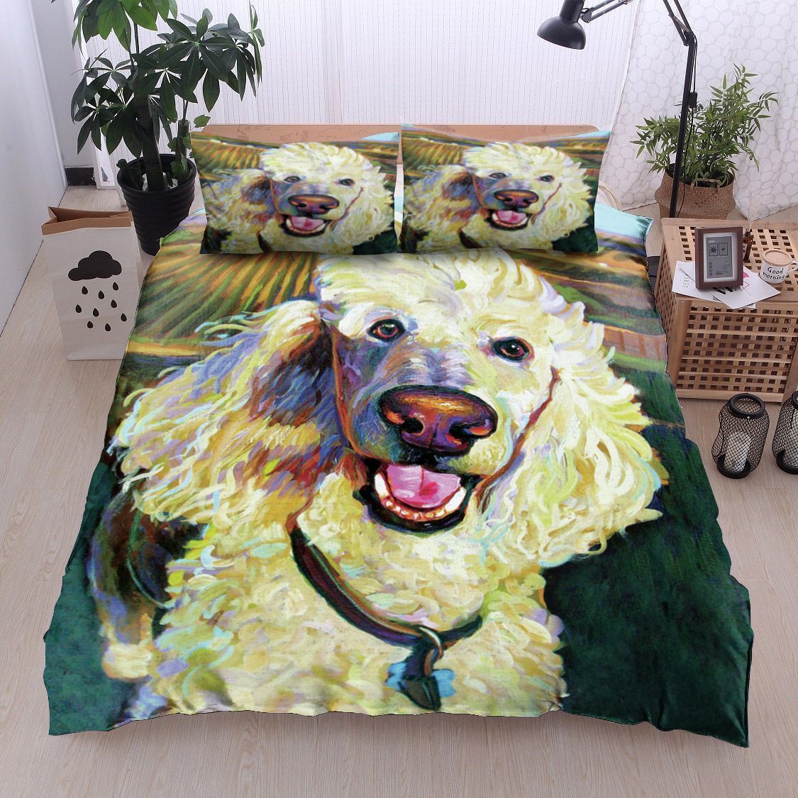 Poodle Bedding Set