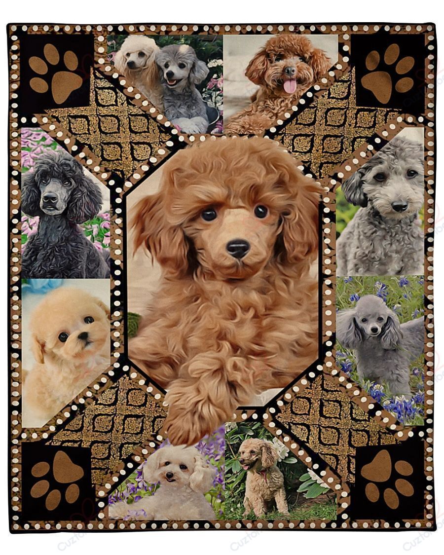 Poodle Fleece Blanket