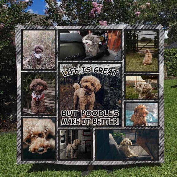 Poodle Quilt Blanket DHC13124132VT