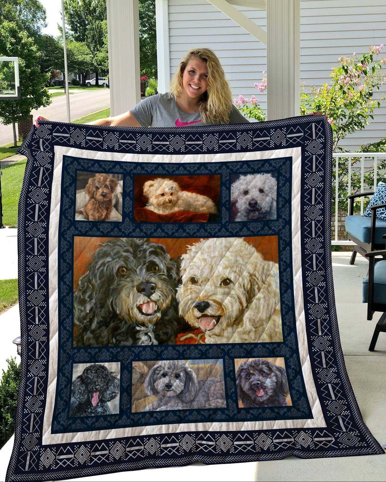 Poodle Quilt Blanket DHC2911277VT