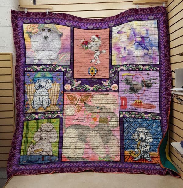 Poodle Us Again The World Best Seller Quilt Blanket DHC020120921TD