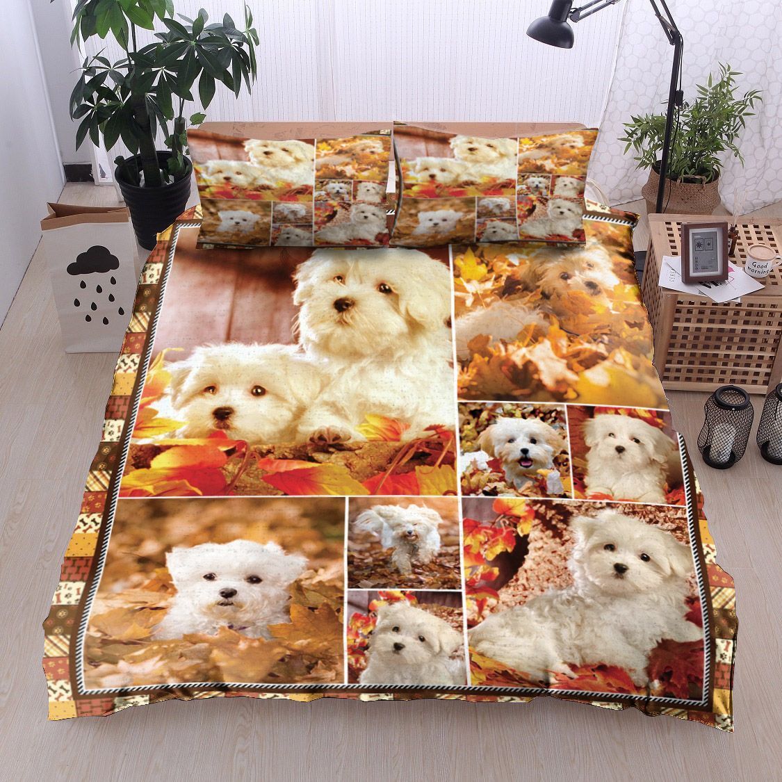 Poodle Bedding Set