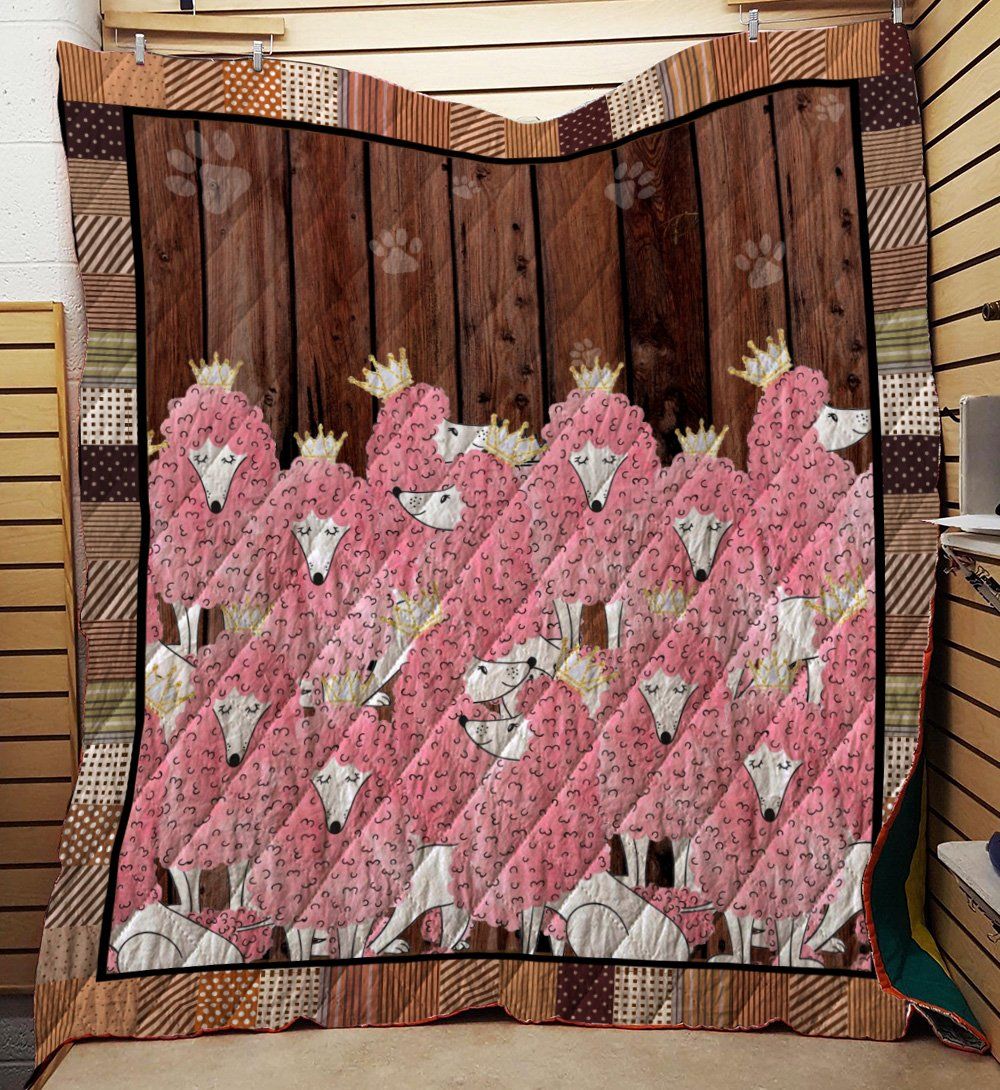 Poodles Vintage Quilt Blanket Dhc09121669Dd