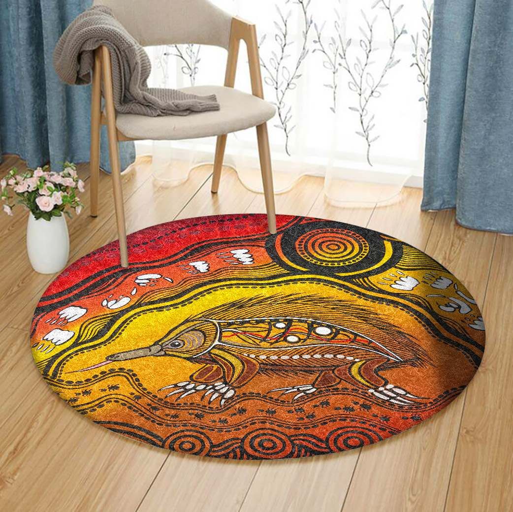 Porcupine Round Carpet