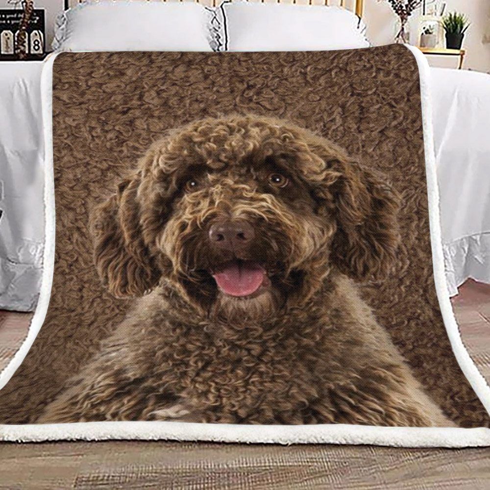 Portuguese Water Dog Sherpa Fleece