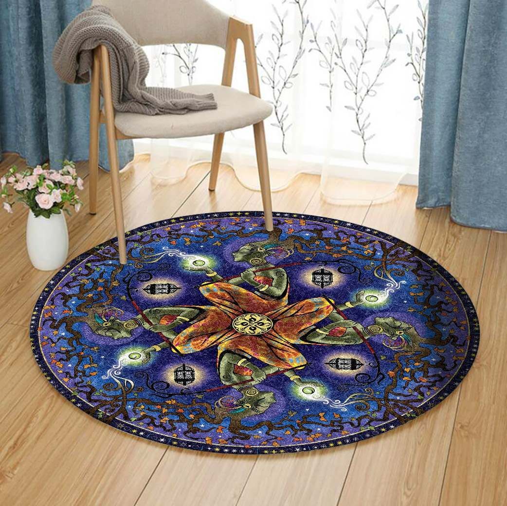 Potential Mandala Round Carpet