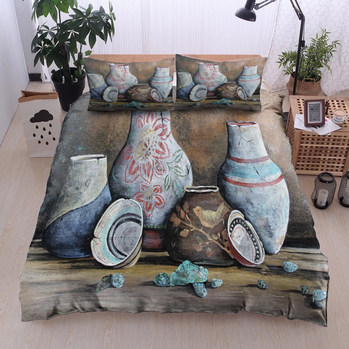 Pottery Bedding Set
