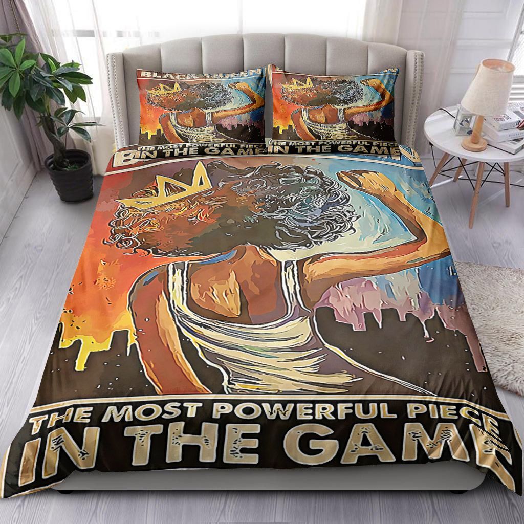 Powerful Black Queen Bedding Set