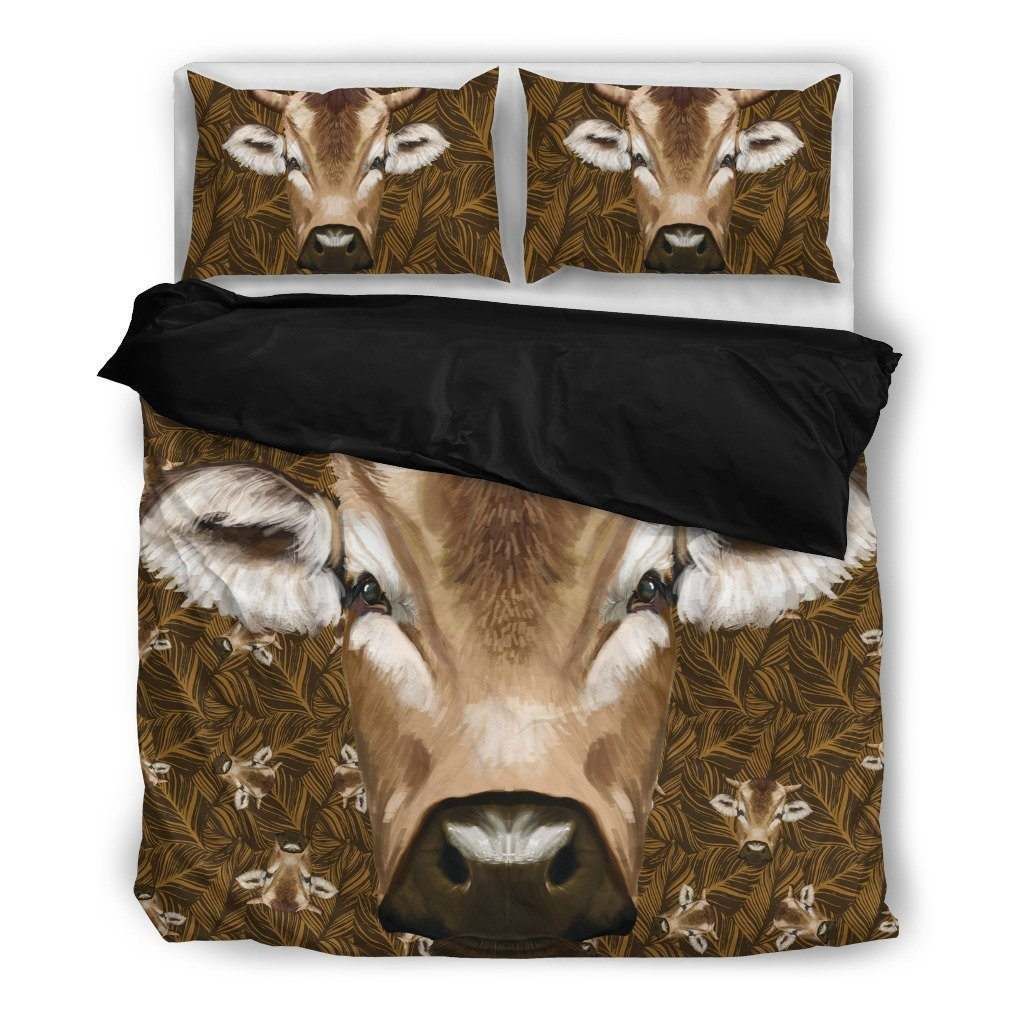 Premium Cow Head Bedding Set