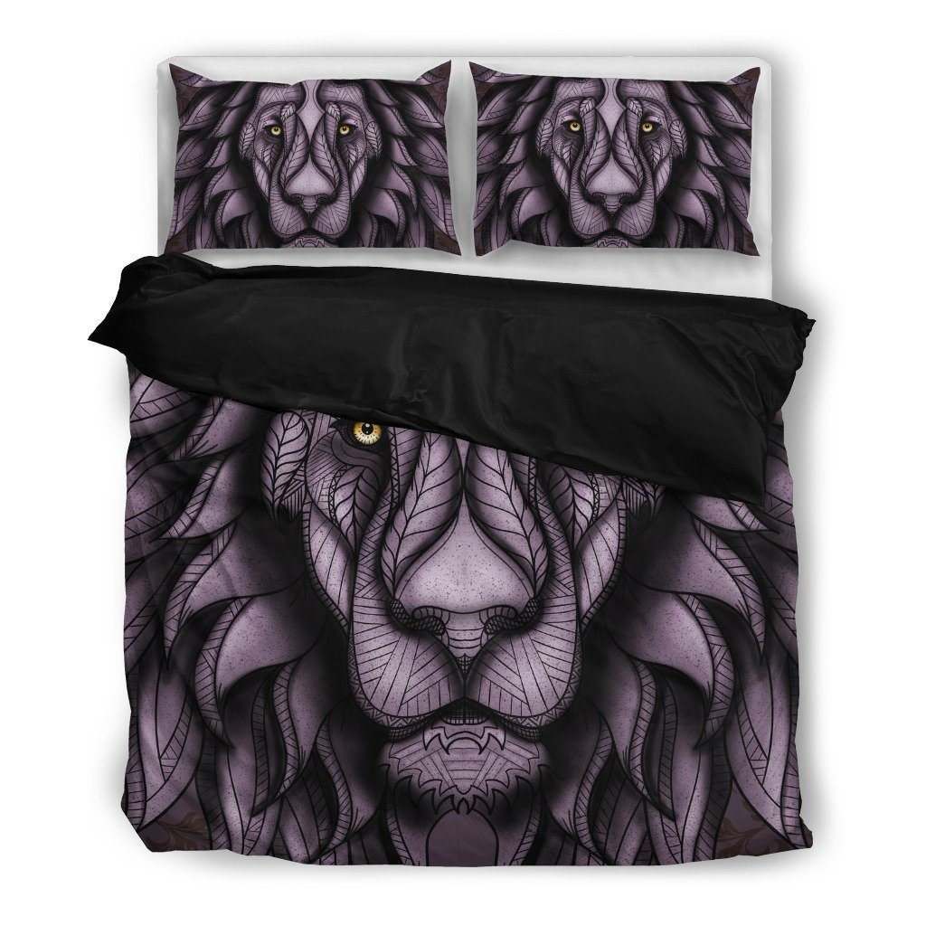 Premium Lion Zentangle Bedding Set
