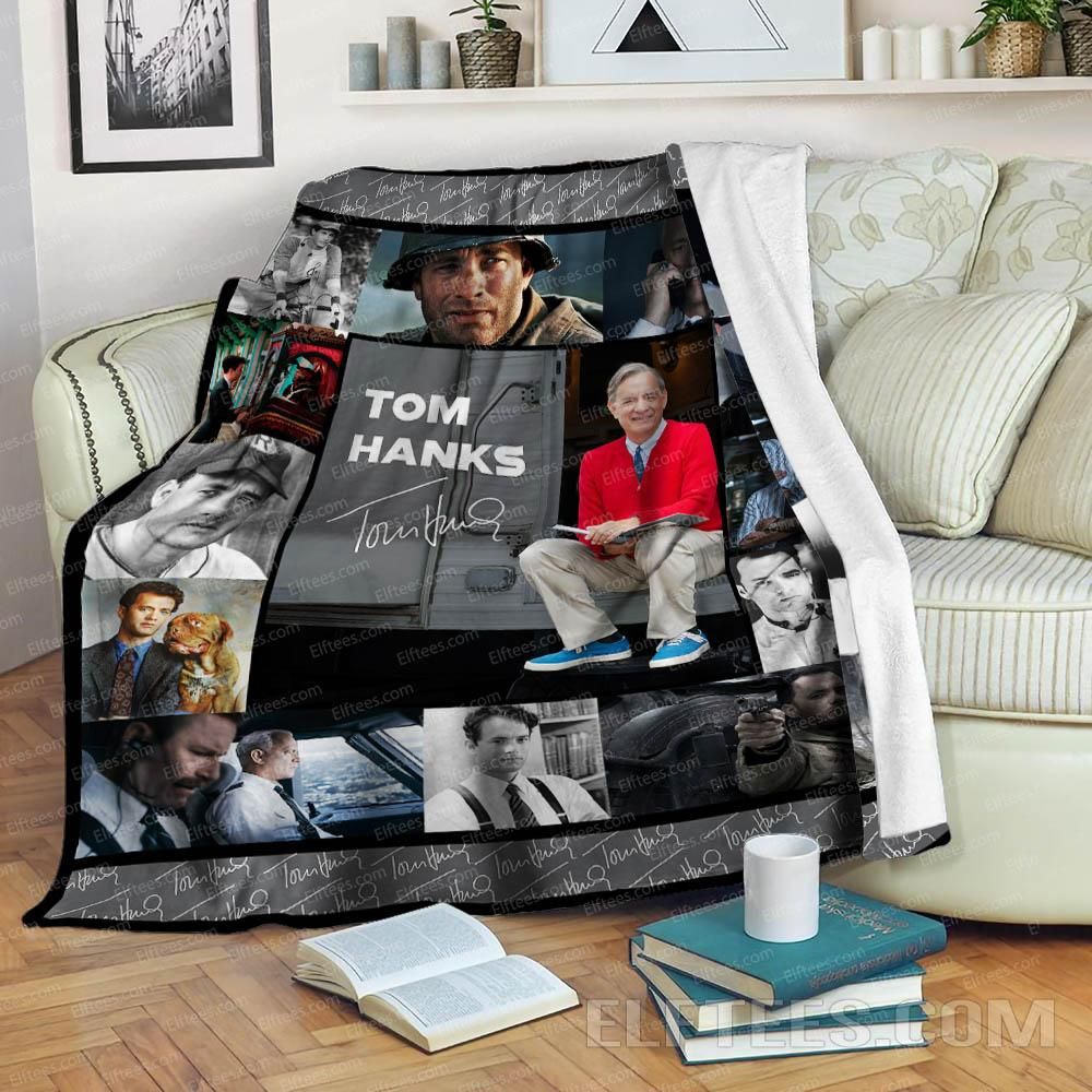 Premium Tom Hanks Passionate Fans Sofa Bed Throw Fleece Blanket Th01 Dhc231110427Td