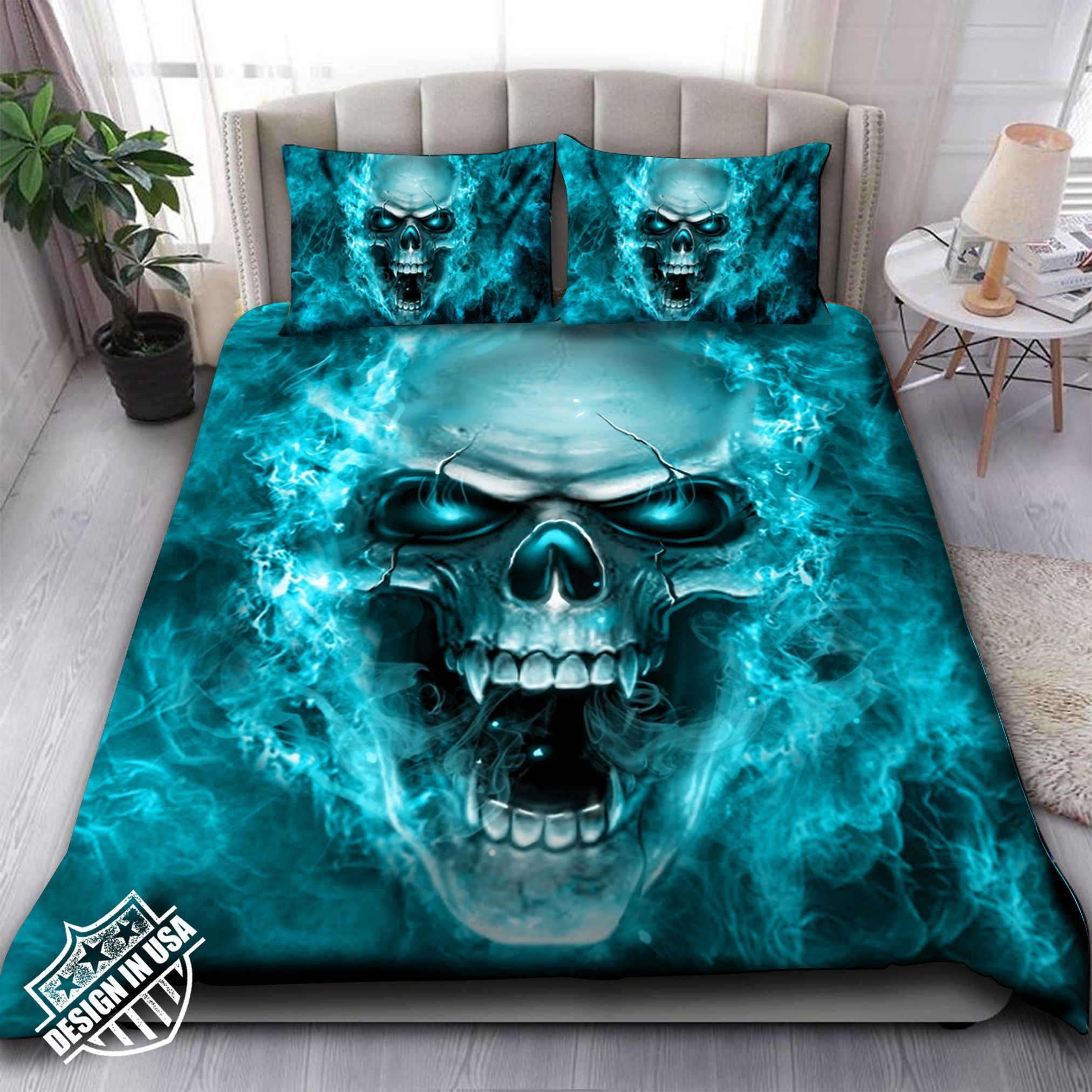 Premium Unique Skull Bedding Set