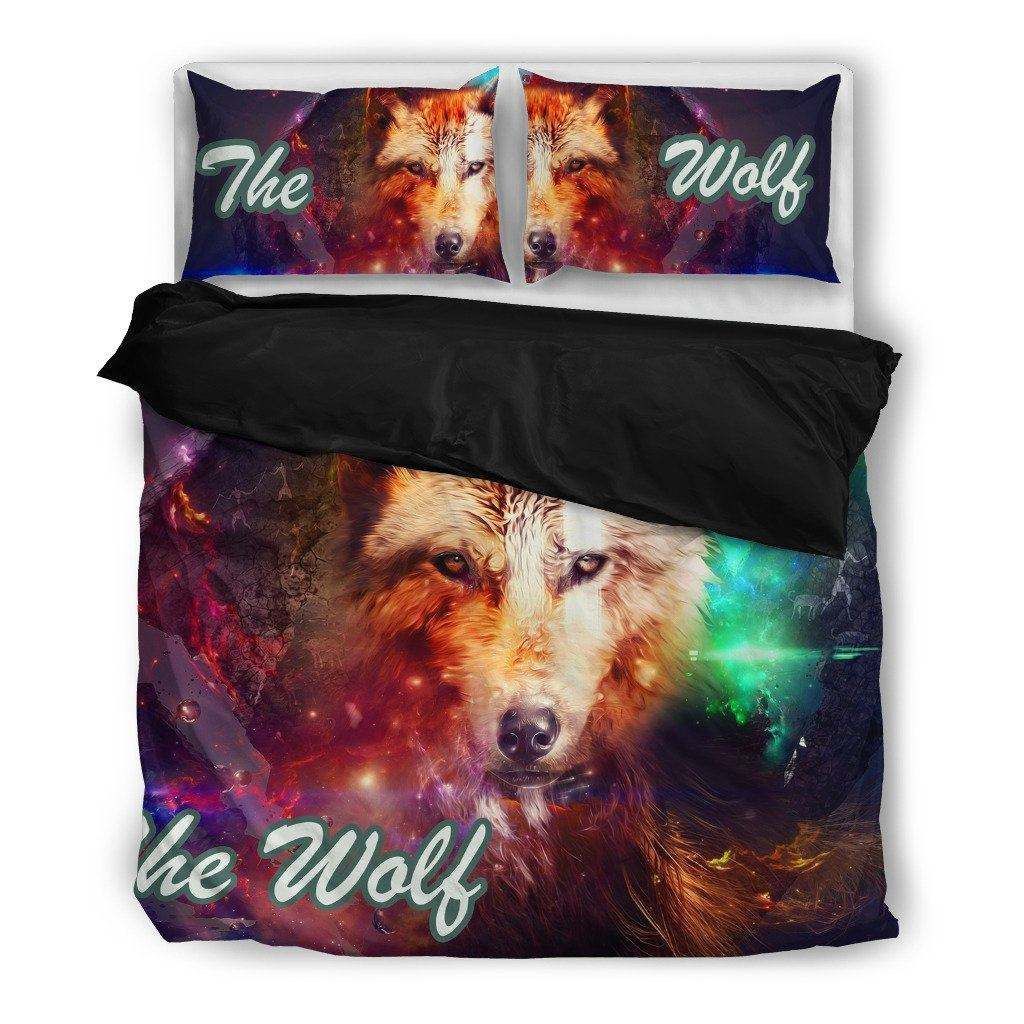 Premium Wolf Bedding Set