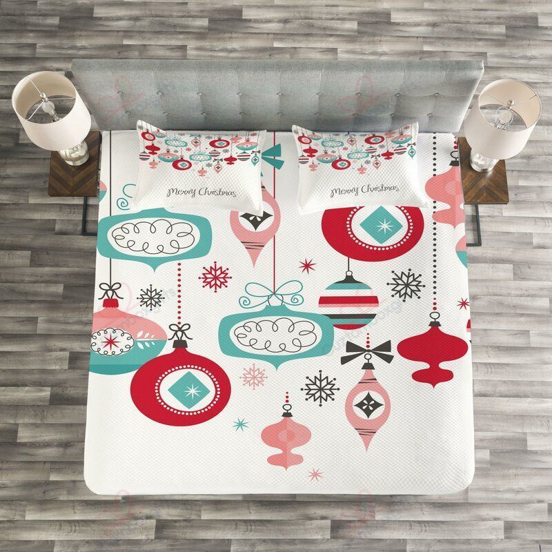 Pretty Christmas Bedding Set