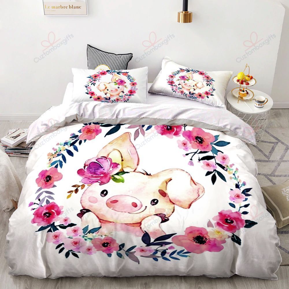 Pretty Pig Bedding Set