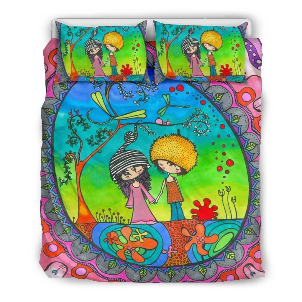 Pretty Pure Love Bedding Set