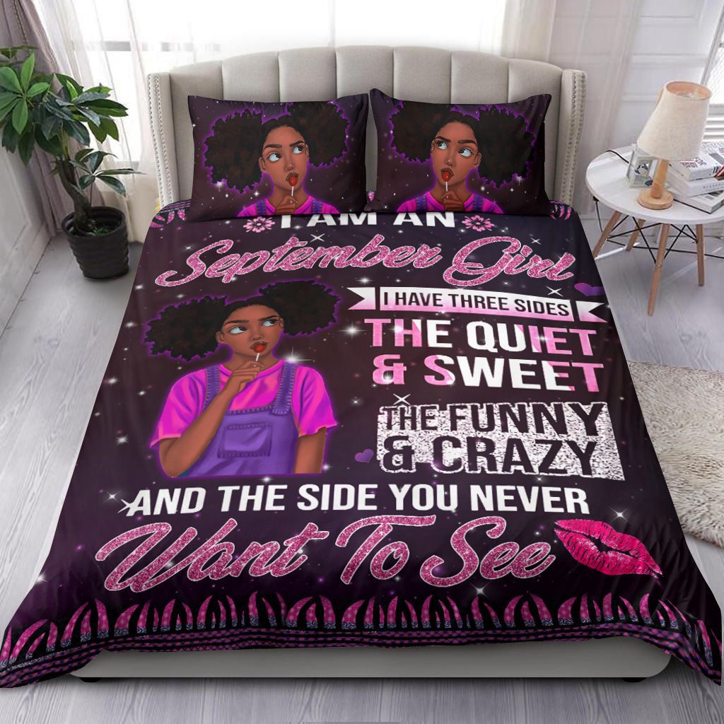 Pretty September Girl Bedding Set