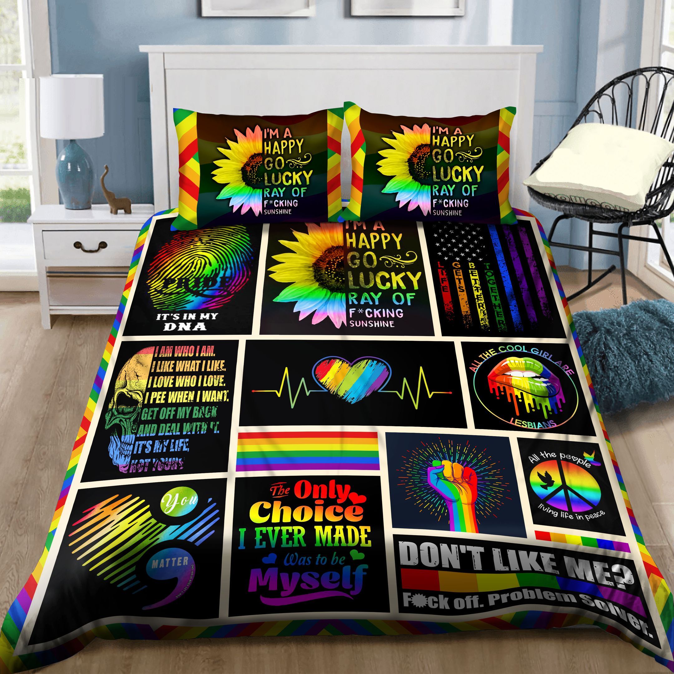 Pride LGBT Bedding Set