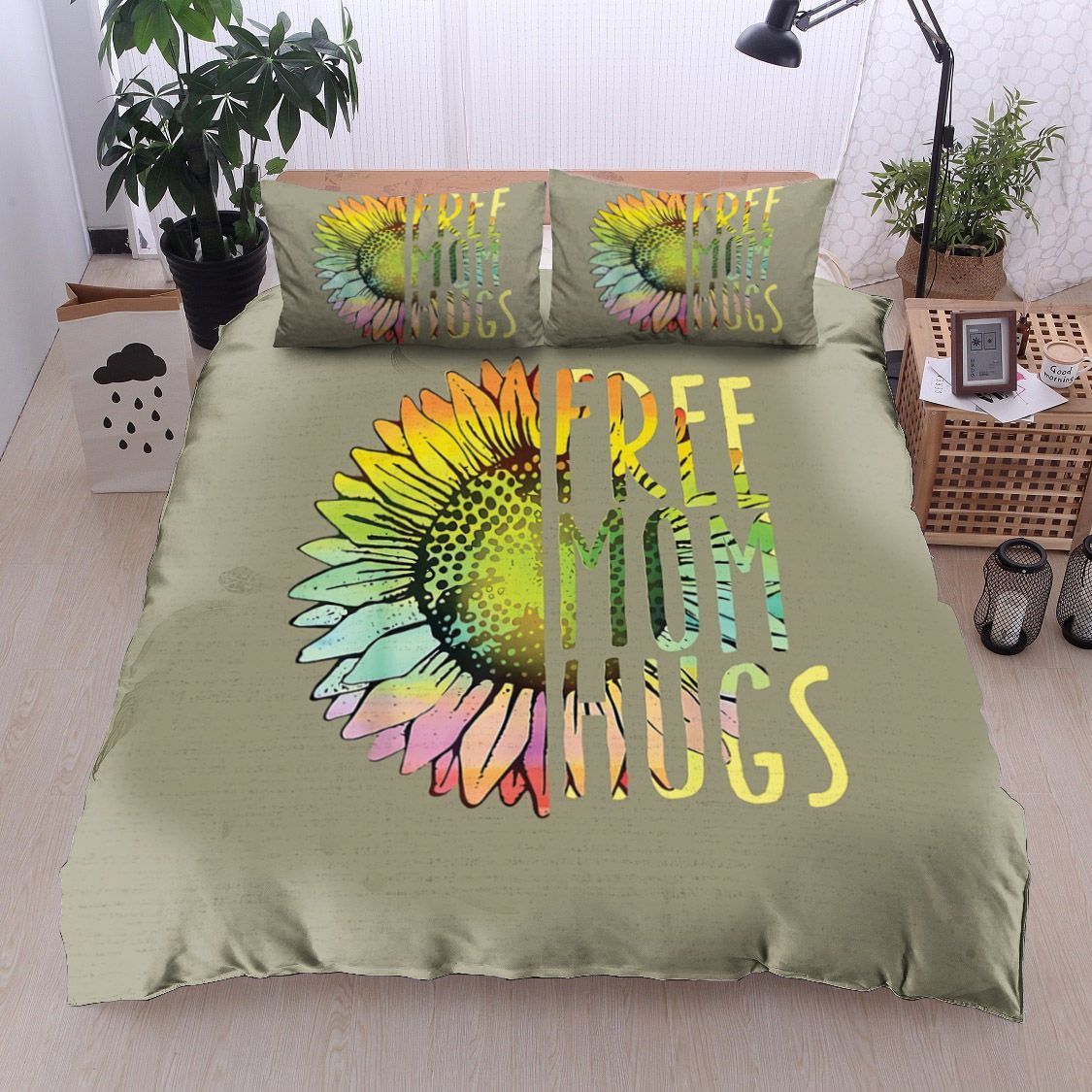 Pride Month Gift Sunflower Bedding Set