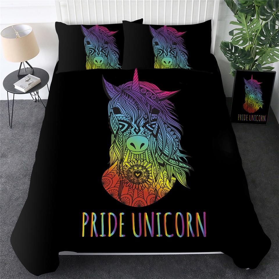 Pride Unicorn Bedding Set