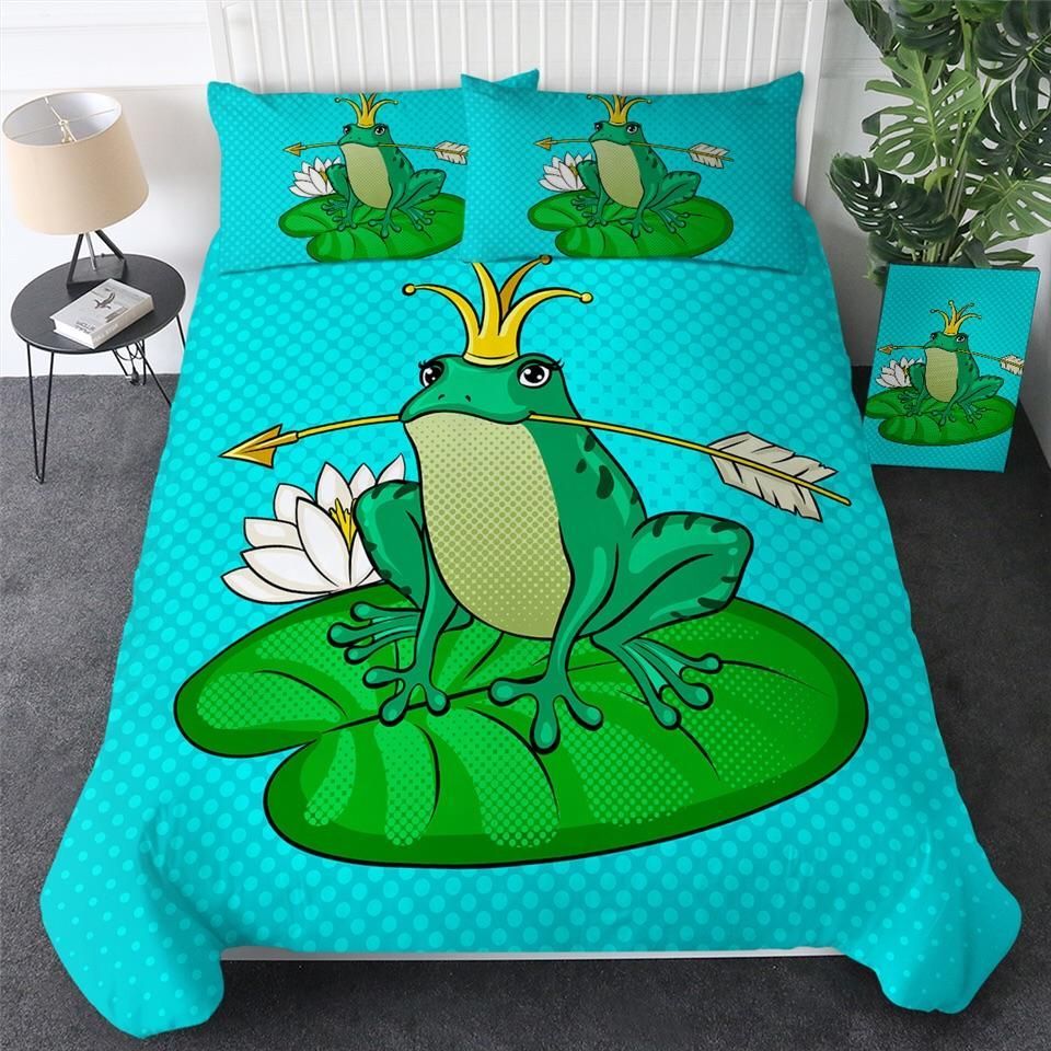 Prince Frog Bedding Set
