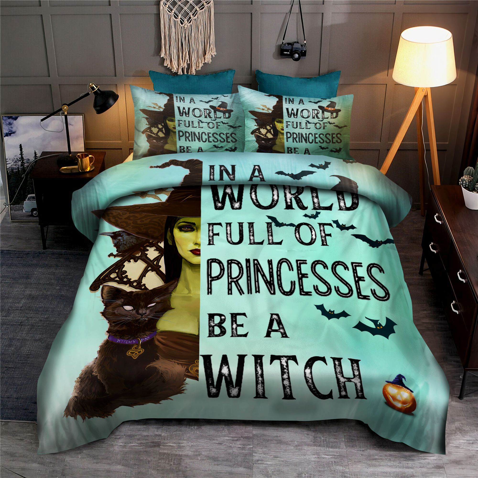 Princess Will Be A Witch Bedding Set