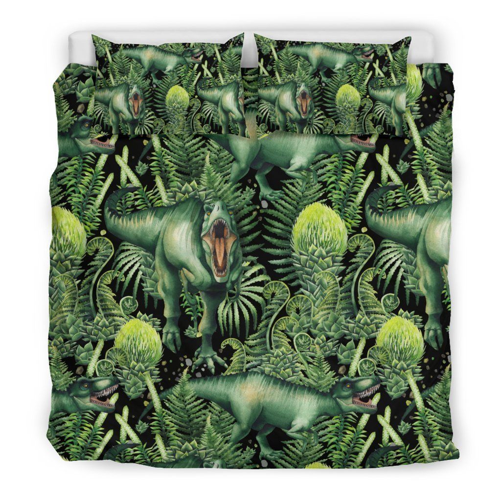 Print Pattern Dinosaur T Rex Cool Design Comfortable Bedding Set
