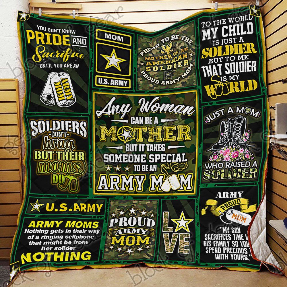 Proud Army Mom Quilt Psl675 Dhc11124081Dd