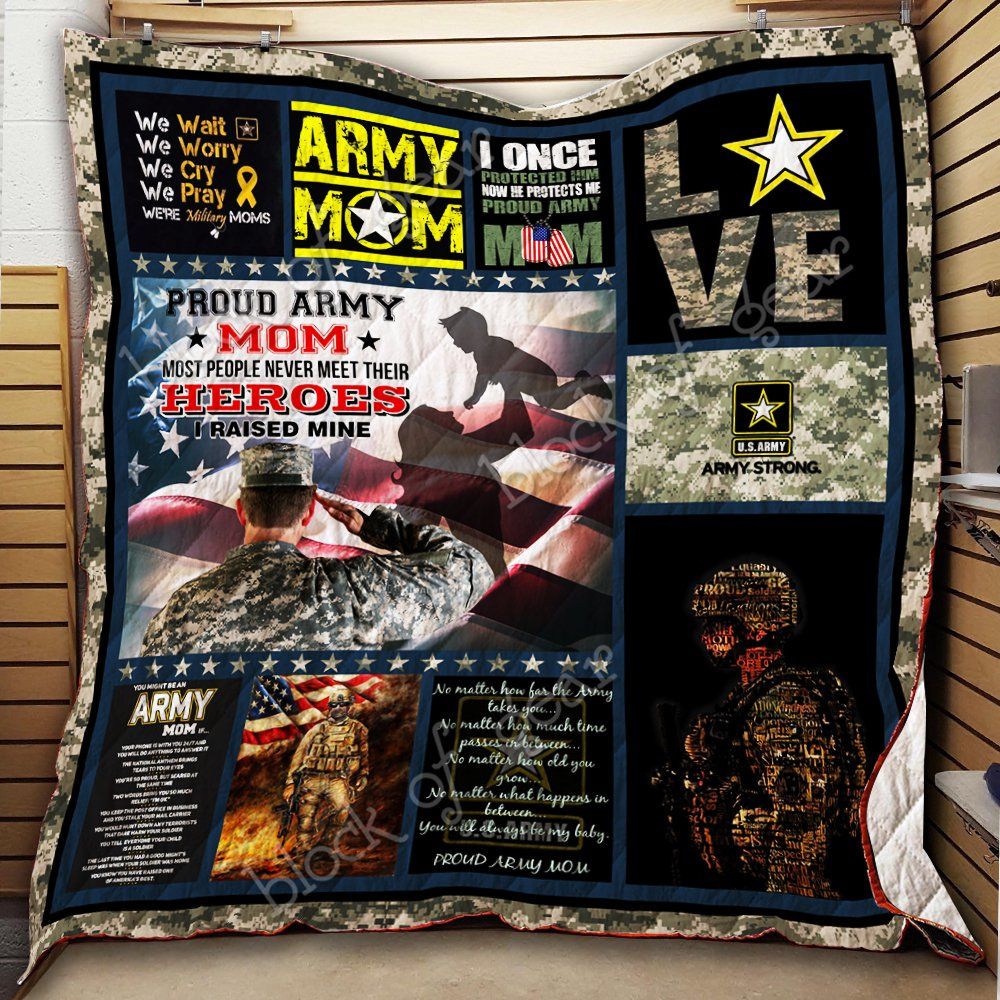 Proud Army Mom Quilt Thh1020 Dhc11122426Dd