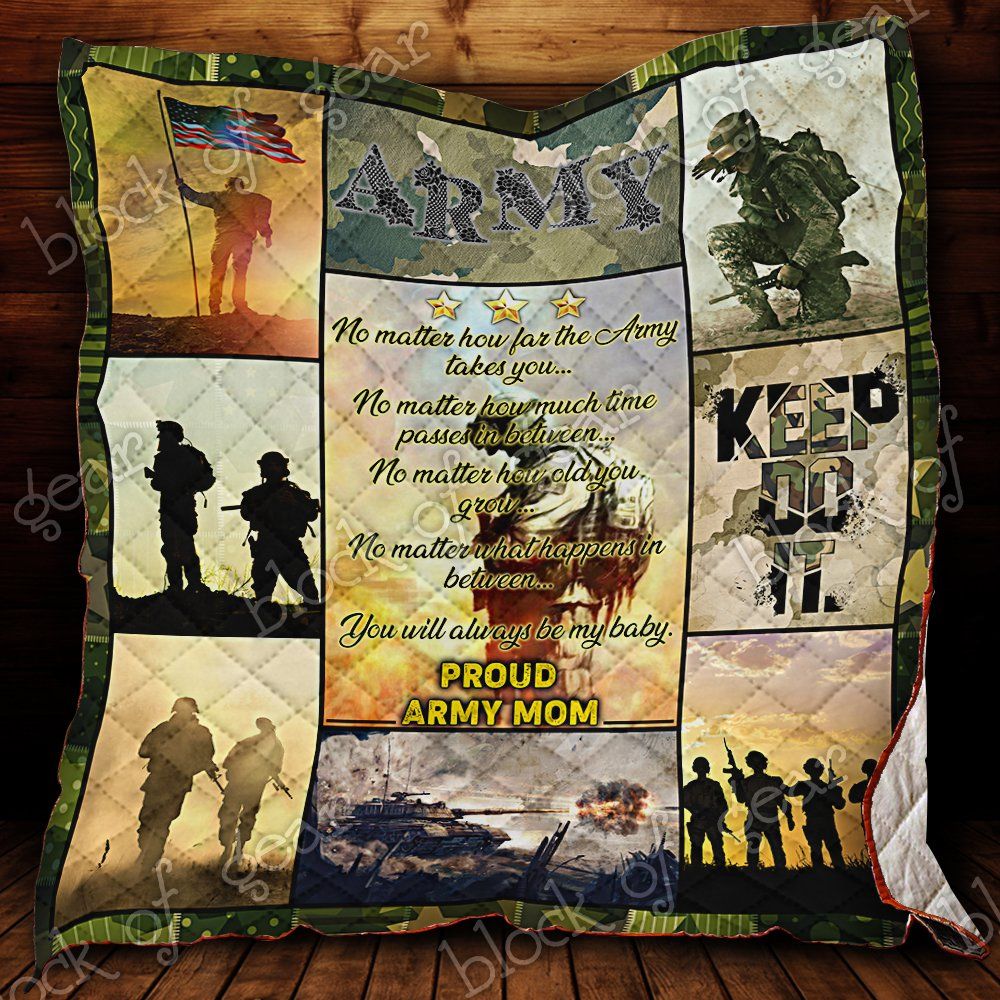 Proud Army Mom Quilt Tt161 Dhc11123722Dd