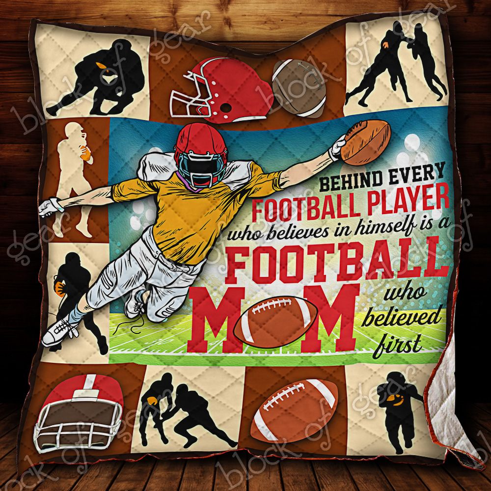Proud Football Mom Quilt Np139 Dhc11122341Dd