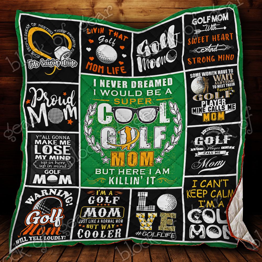 Proud Golf Mom Quilt Nh28 Dhc11122177Dd